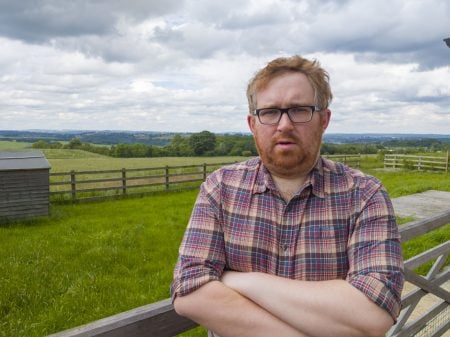 Matt Edwards in the Tong Valley