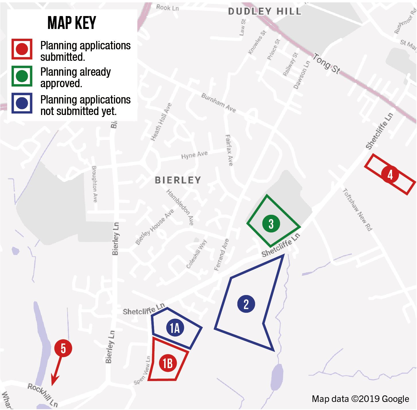 Bierley Planning Map Bierley Planning Map
